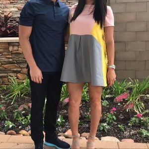 Cutest color block dress ever! Worn once!